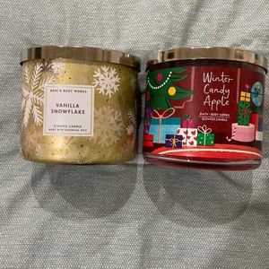 Bath and Body Works Candle Set